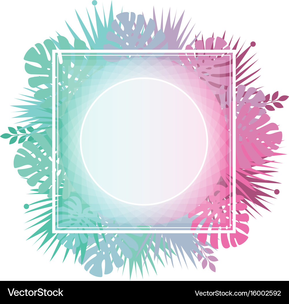 Abstract template with gradient backgrounds vector image
