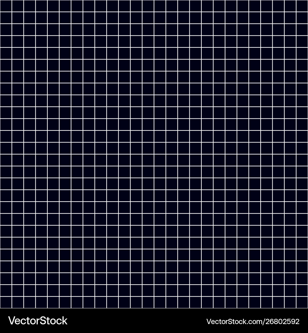 Graph paper grid white background seamless pattern vector image