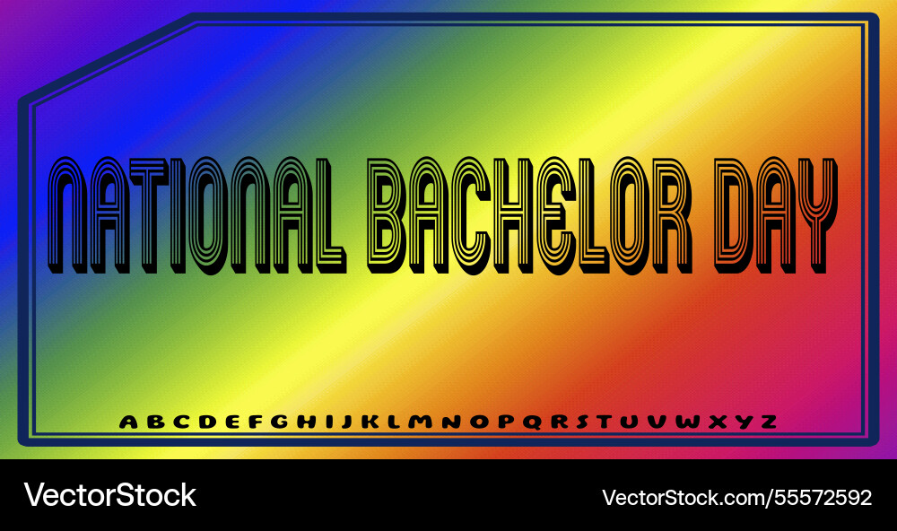 Text effects with editable colors and abstract vector image