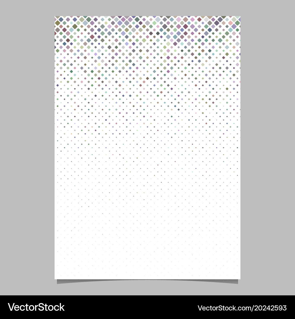Abstract geometric diagonal square pattern vector image