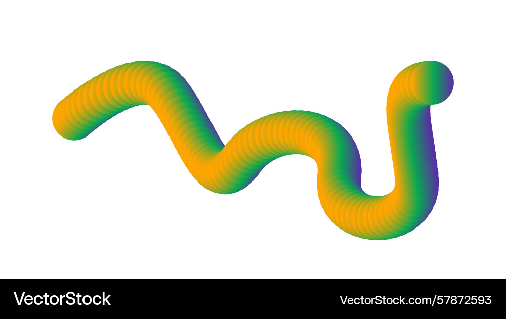 Blend flowing 3d smooth color abstract background Blend flowing 3d smooth color abstract background Vector Image