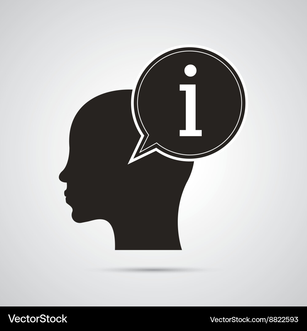 Help design question mark icon flat vector image