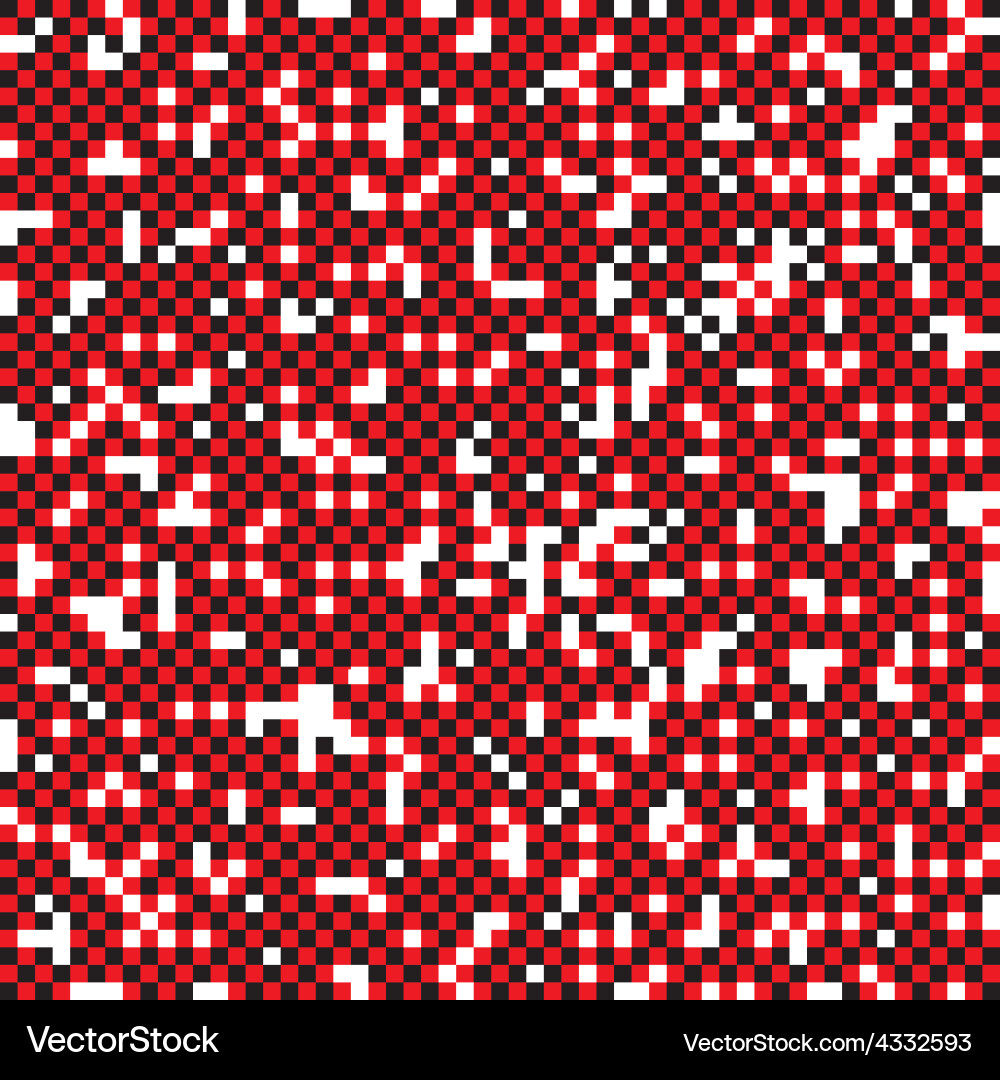 Mosaic square pixel theme pattern background vector image