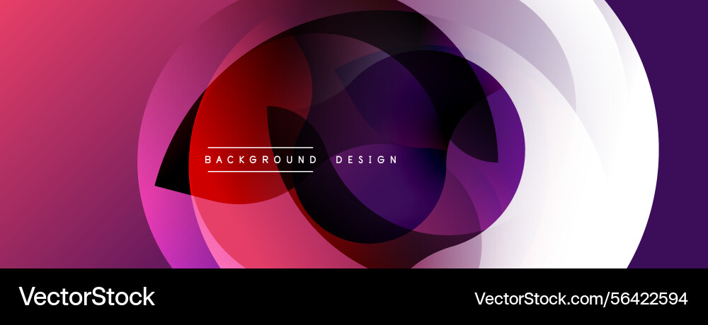 Abstract dynamic layers create vibrant circular Abstract dynamic layers create vibrant circular vector image