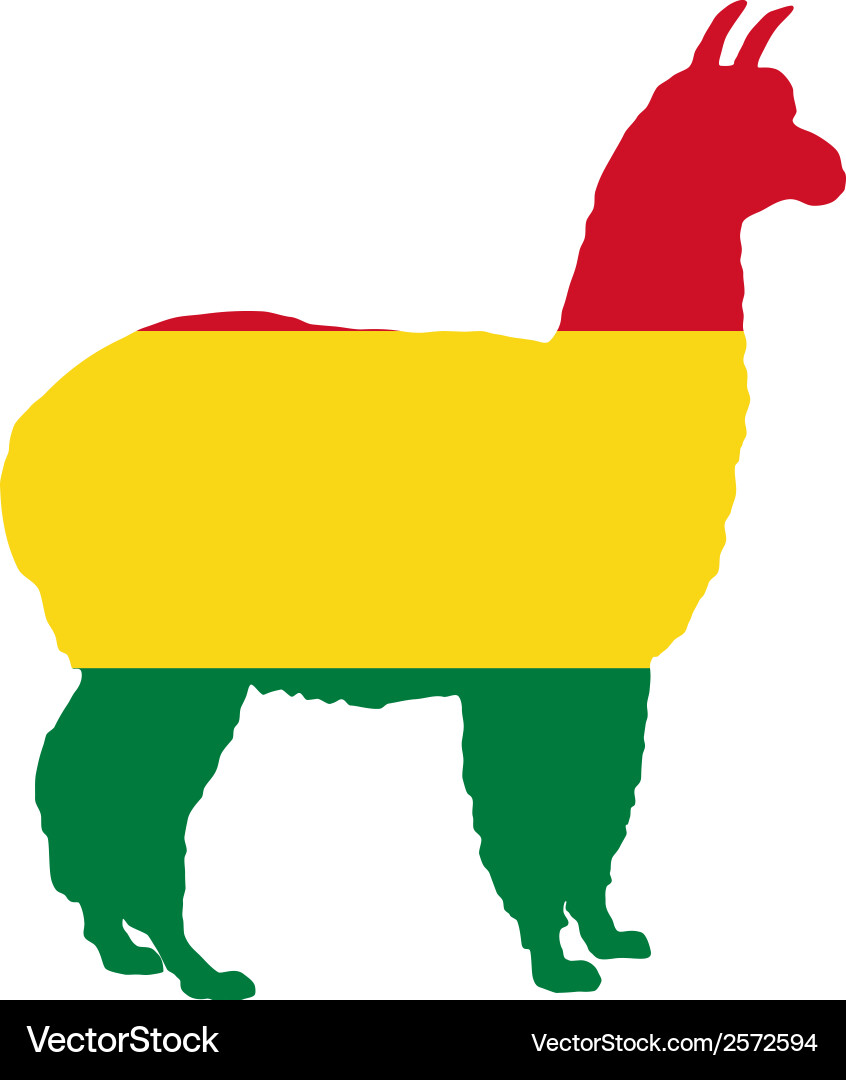 Alpaca bolivia (2572594) – Royalty-Free Vector | VectorStock, image size:846x1080