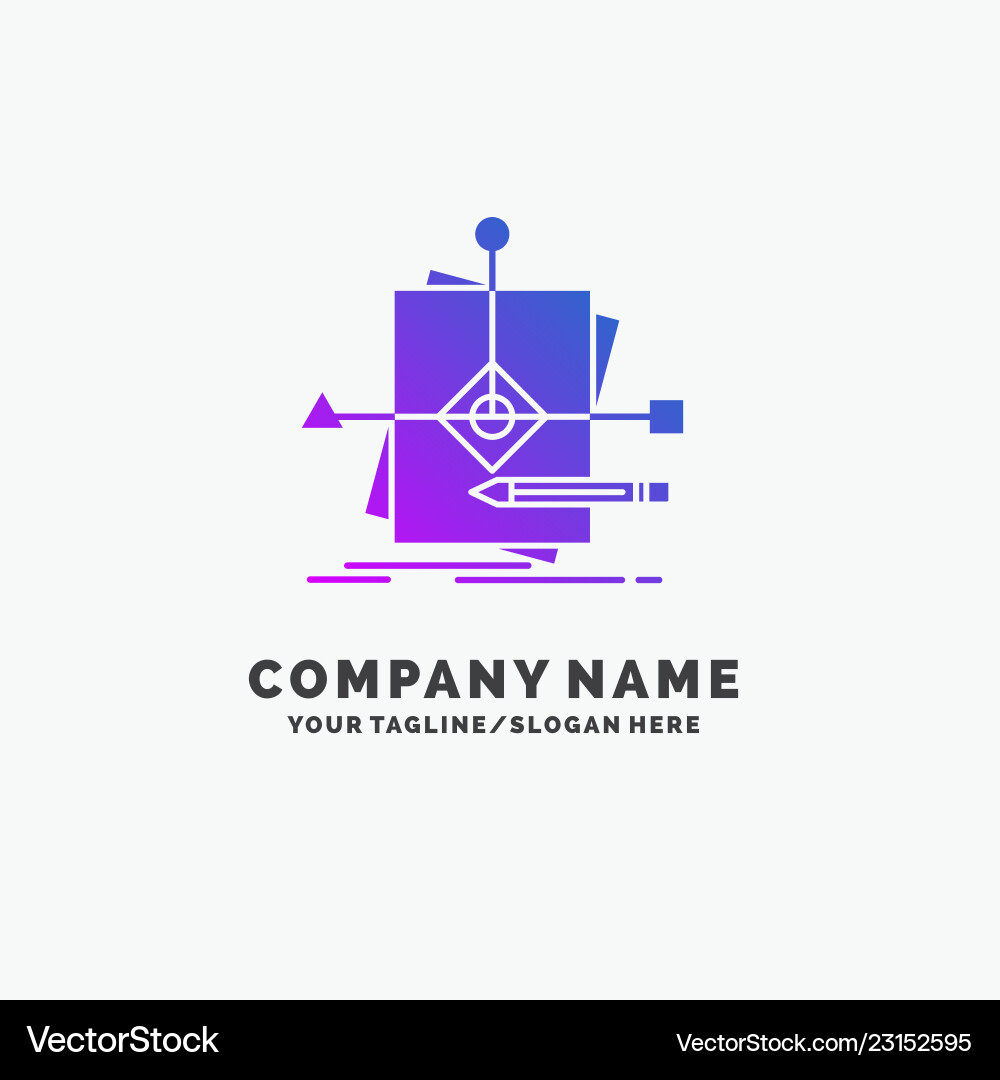 Algorithm business foretelling pattern plan vector image