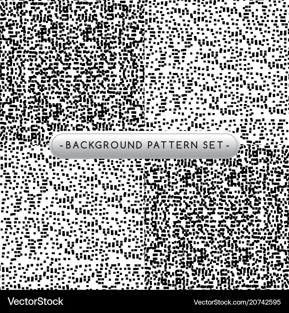 Background pattern set collection Vector Image