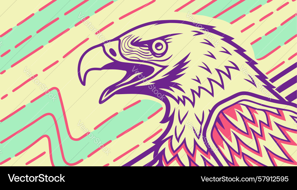 Fluid gradient wave pattern smooth abstract vector image