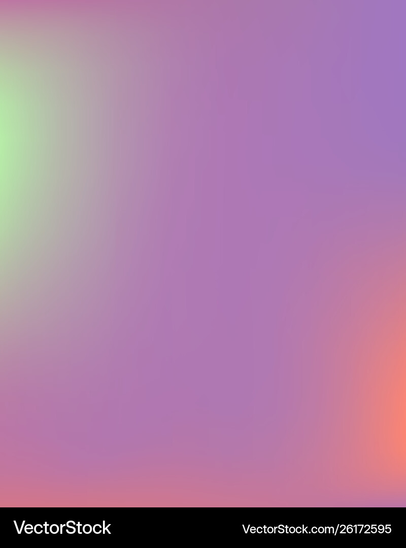 Gradient mesh painted in different colors vector image