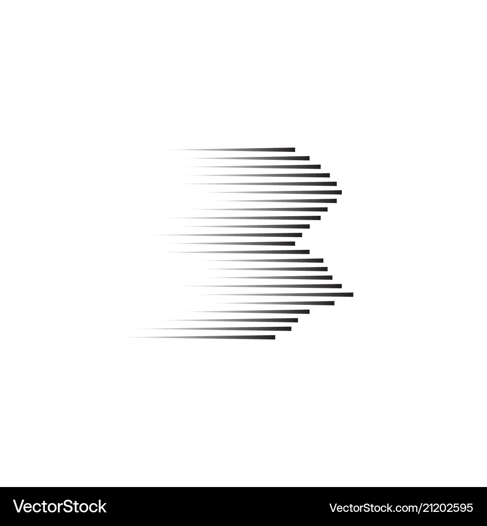 Set speed lines isolated motion effect Set speed lines isolated motion effect vector image