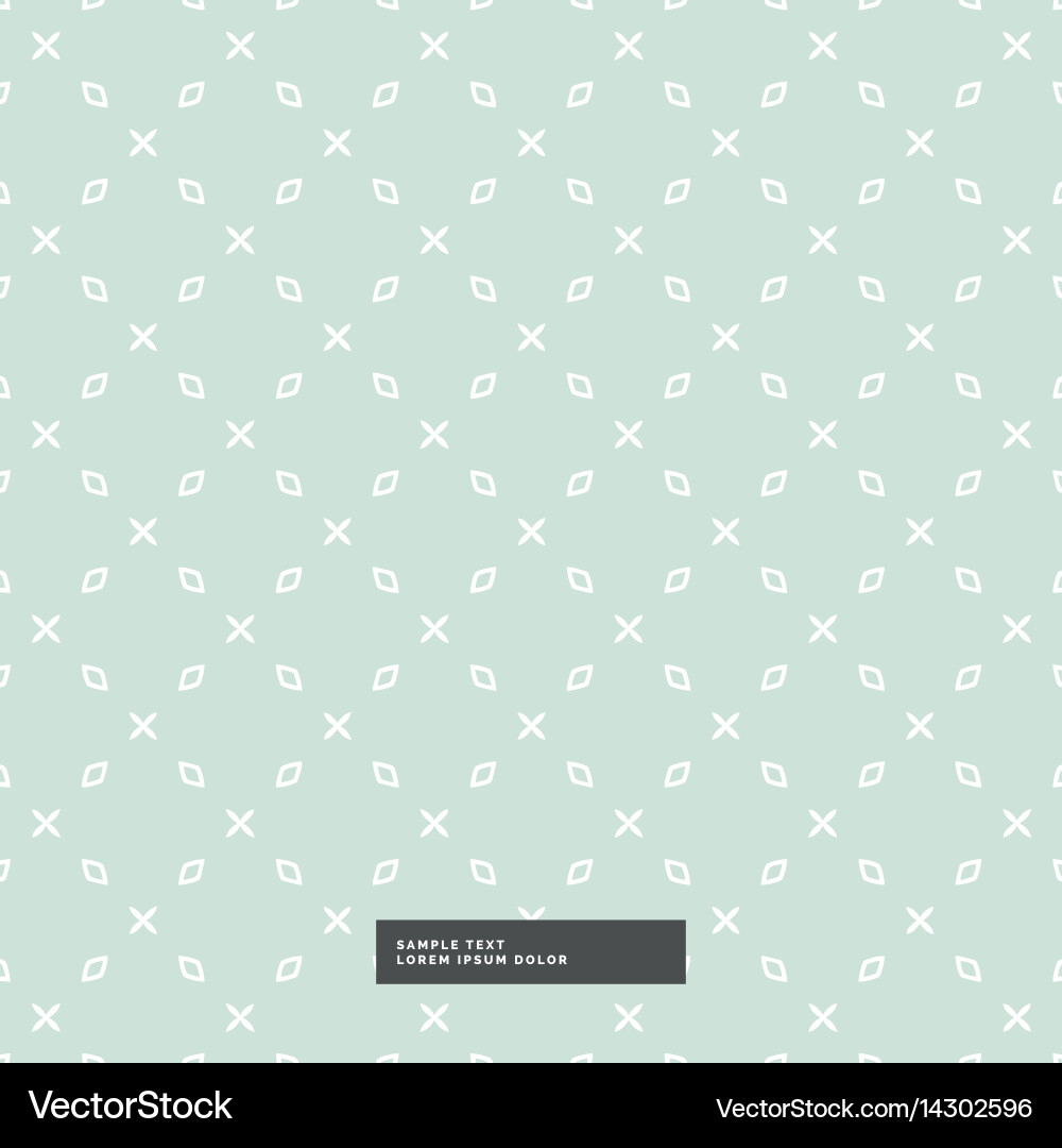 Clean minimal pattern background vector image