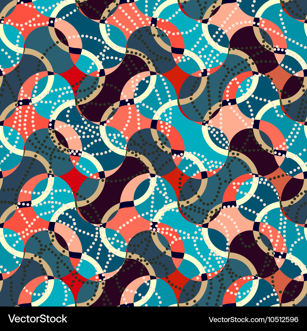 Geometric abstract pattern vector image