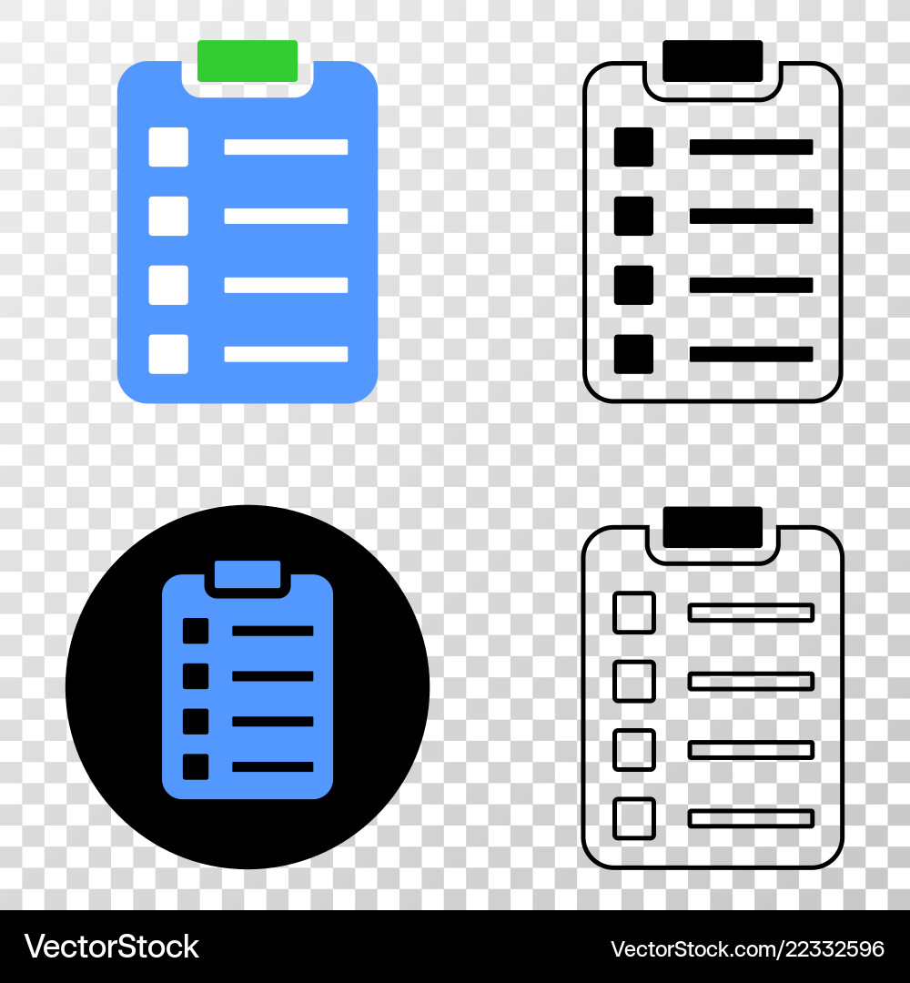 Items pad eps icon with contour version Items pad eps icon with contour version vector image