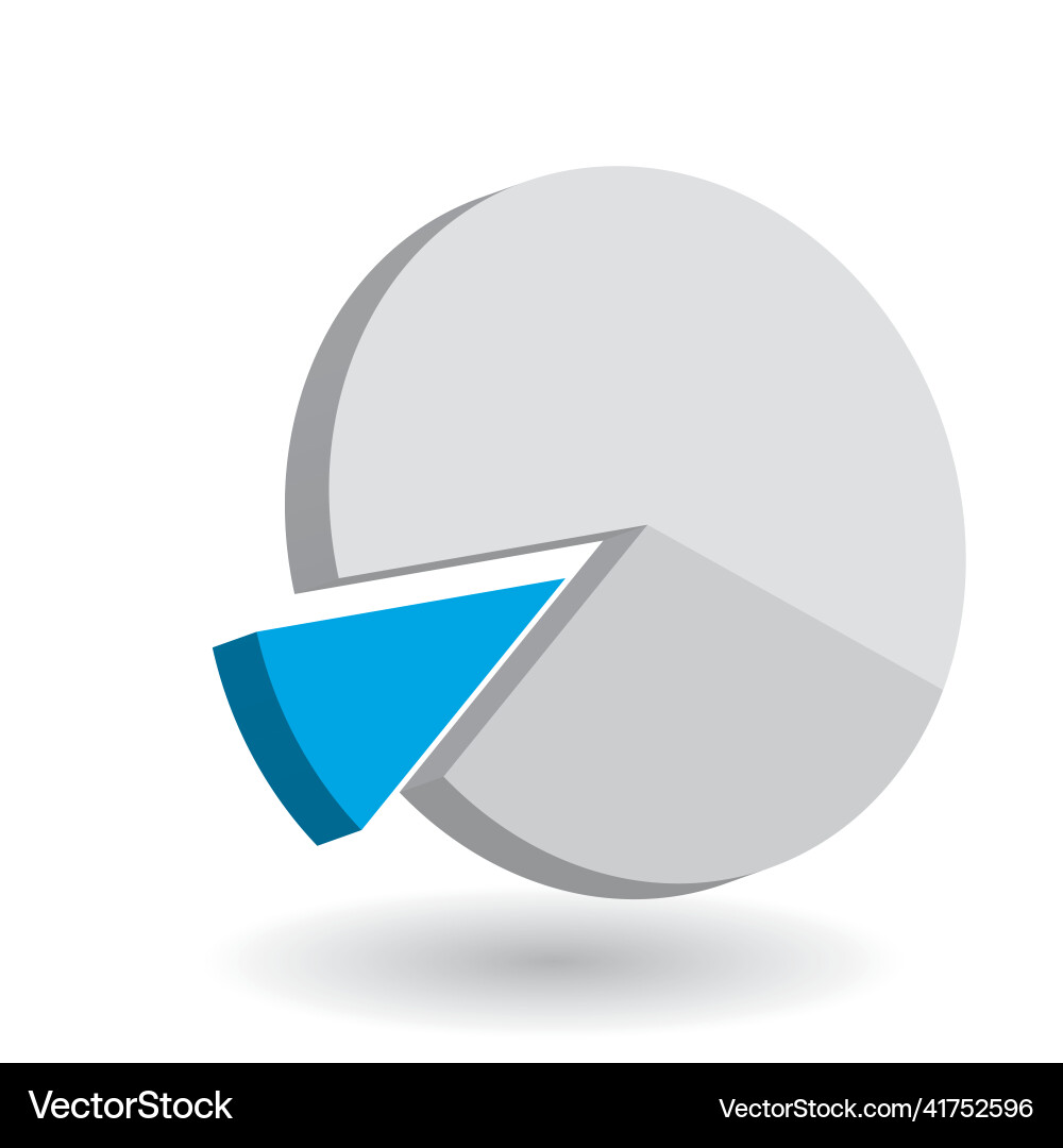 Pie chart design element Pie chart design element Vector Image