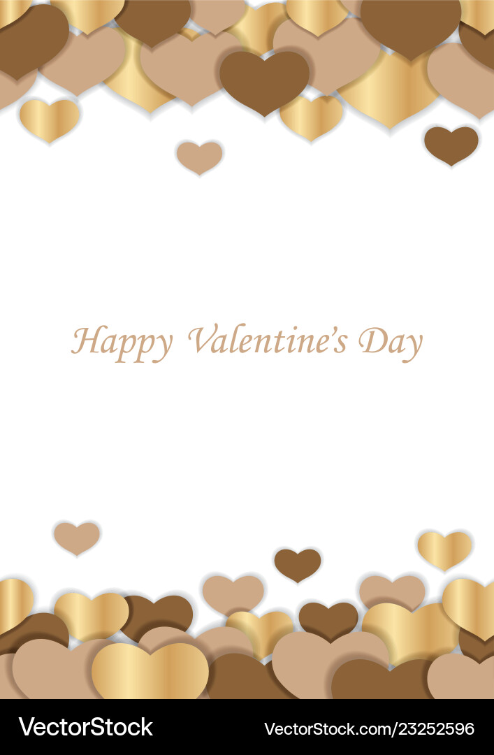 Valentines day seamless background Valentines day seamless background vector image
