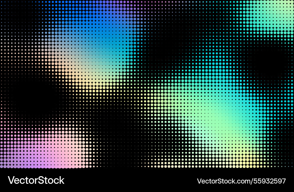 Abstract defocused horizontal background with pop Vector Image