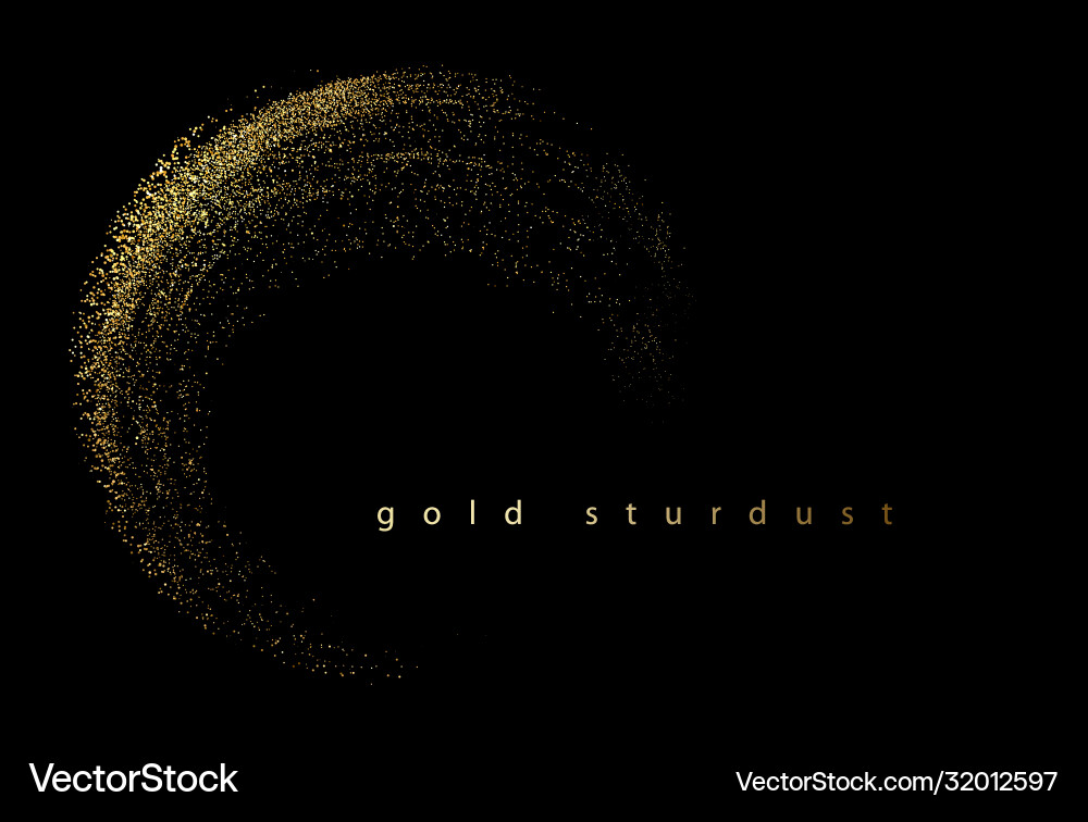 Abstract shiny color gold wave design element Abstract shiny color gold wave design element vector image
