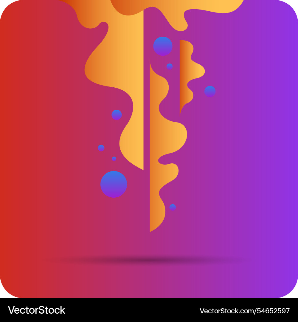 Background with abstract shapes a template Background with abstract shapes a template vector image
