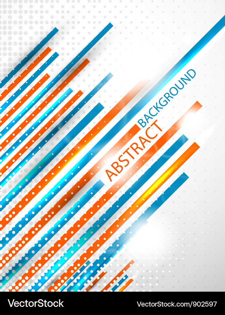 Dynamic Straight Line Background vector image