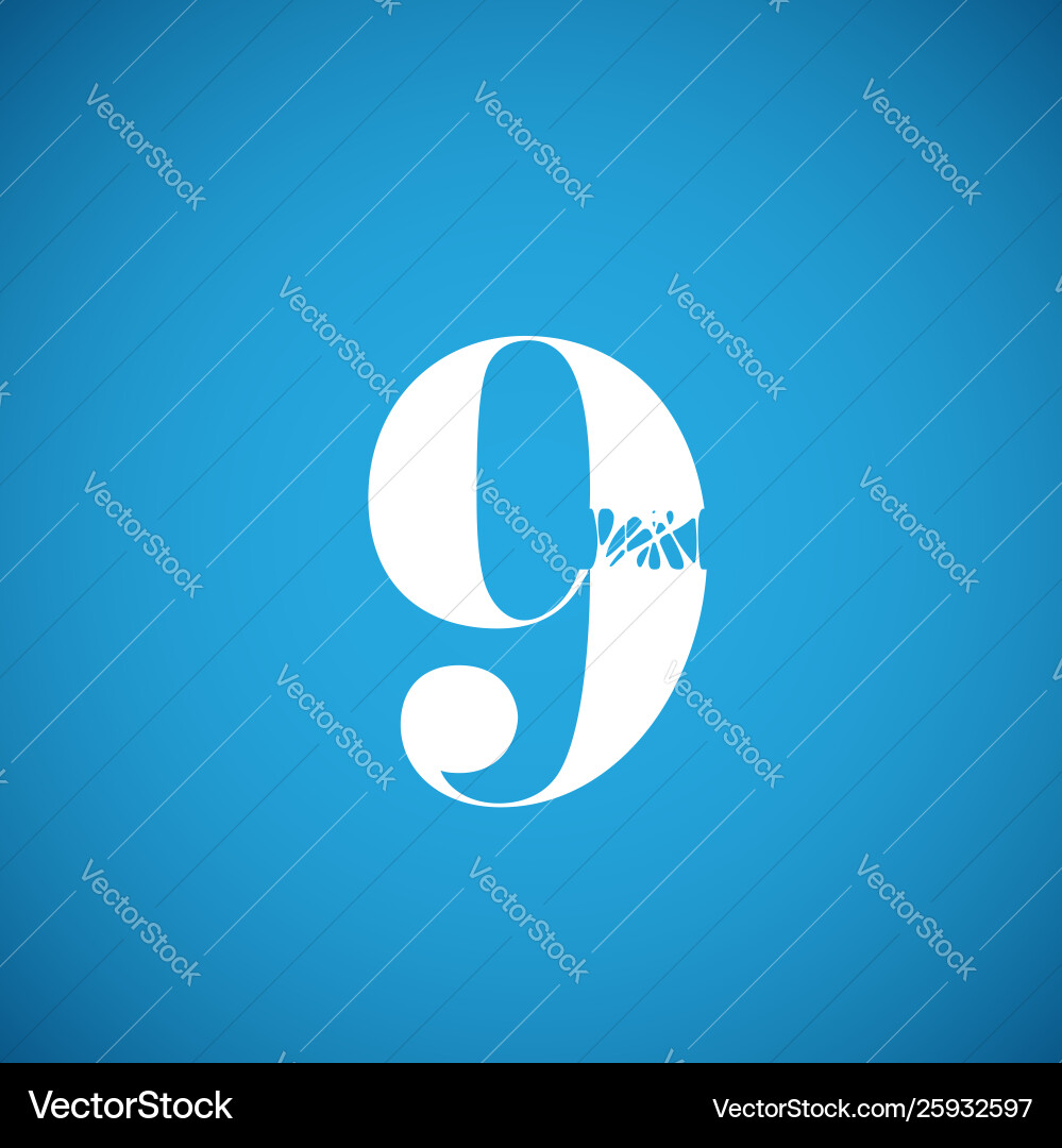 Flexy character from a typeset Vector Image