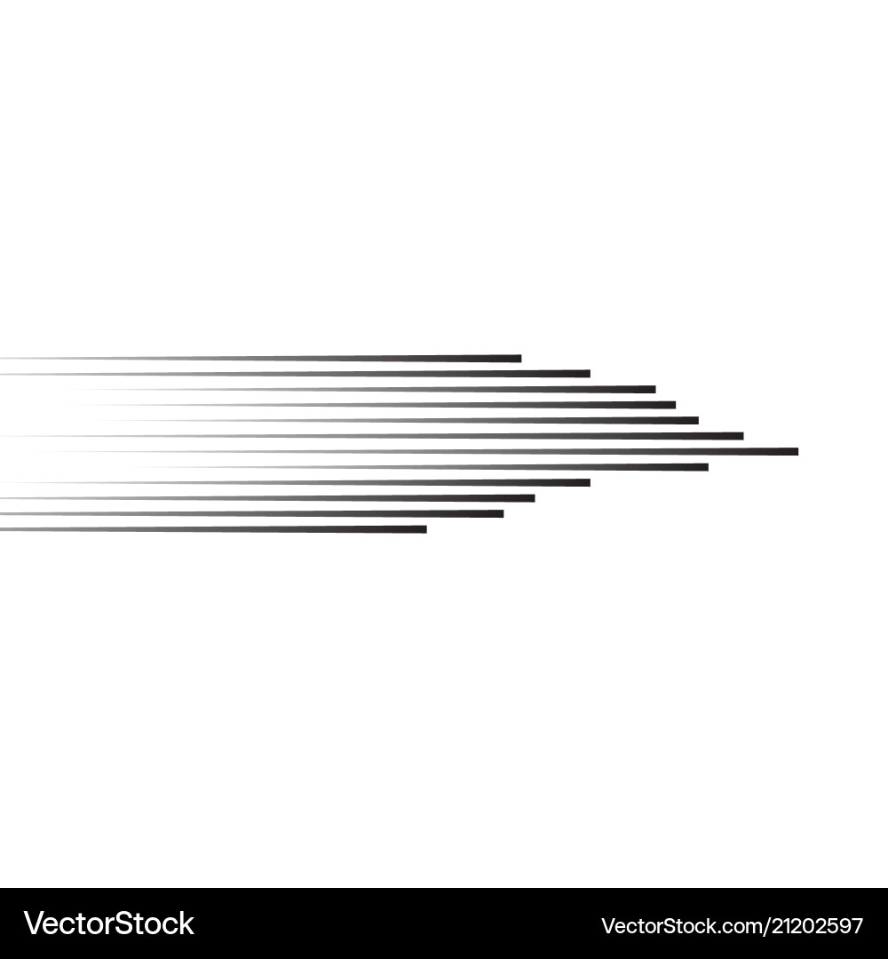 Set speed lines isolated motion effect Set speed lines isolated motion effect vector image