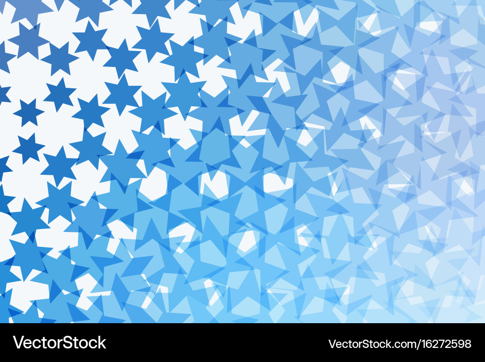 Abstract design elements with stars for fun vector image