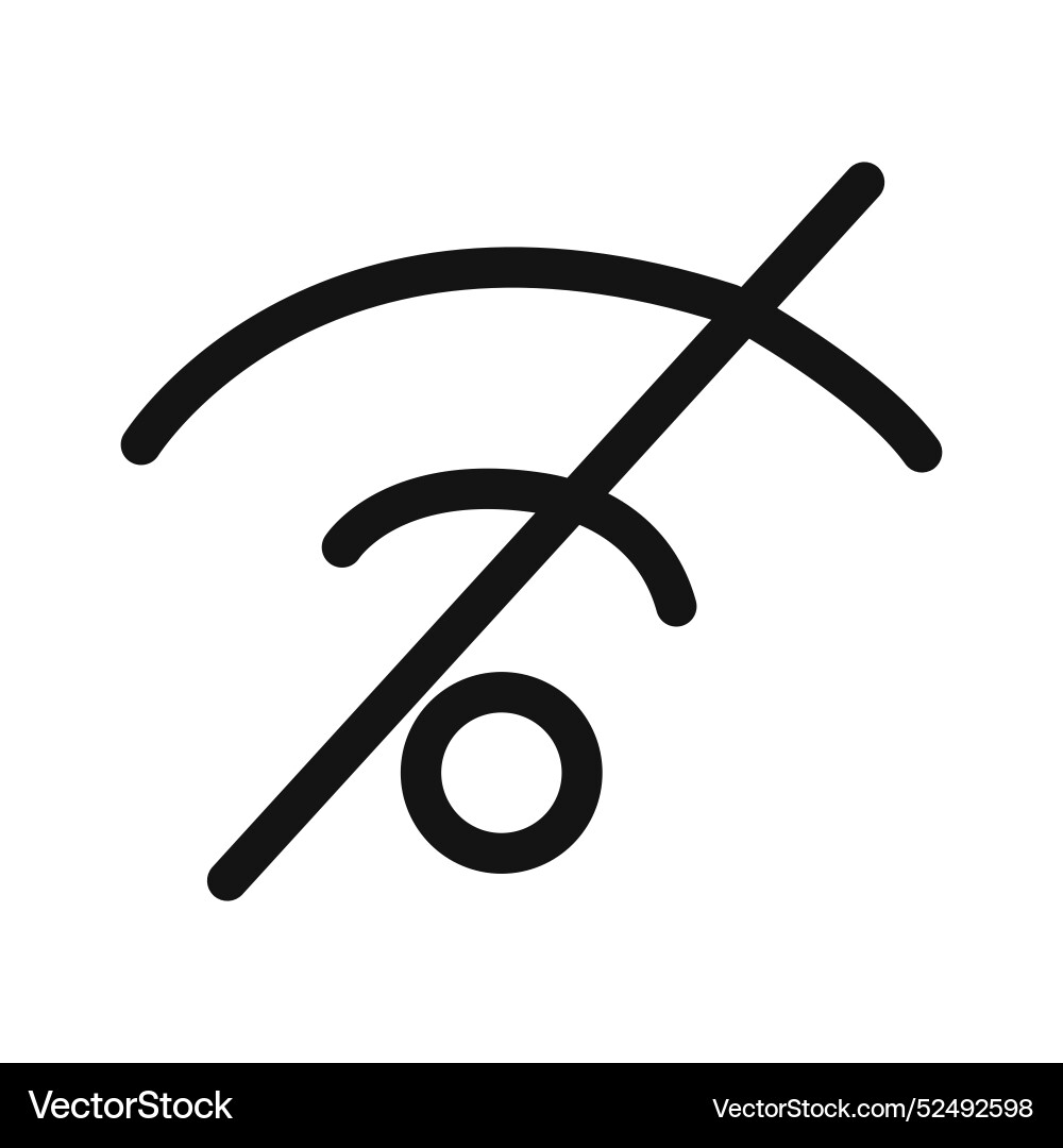 Offline icon linear graphics set Offline icon linear graphics set vector image