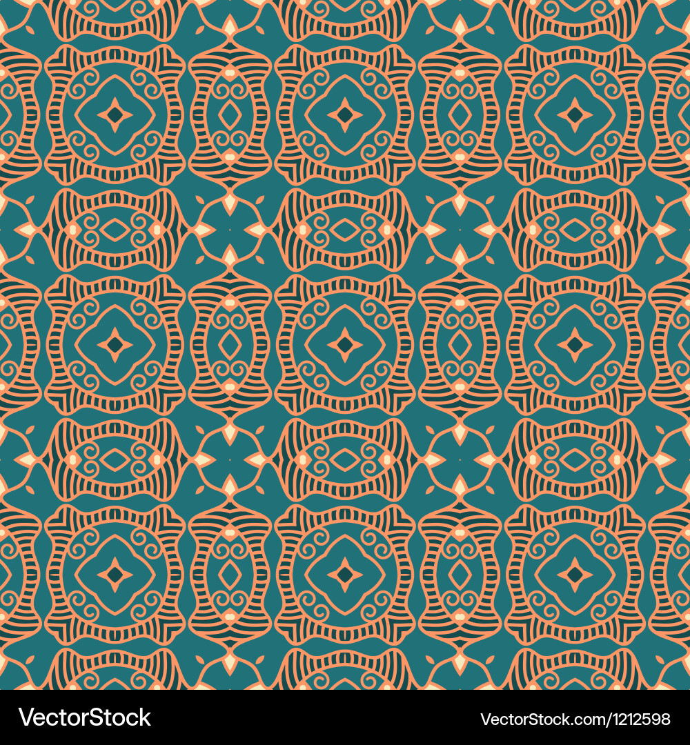 Retro Ornamental Pattern vector image
