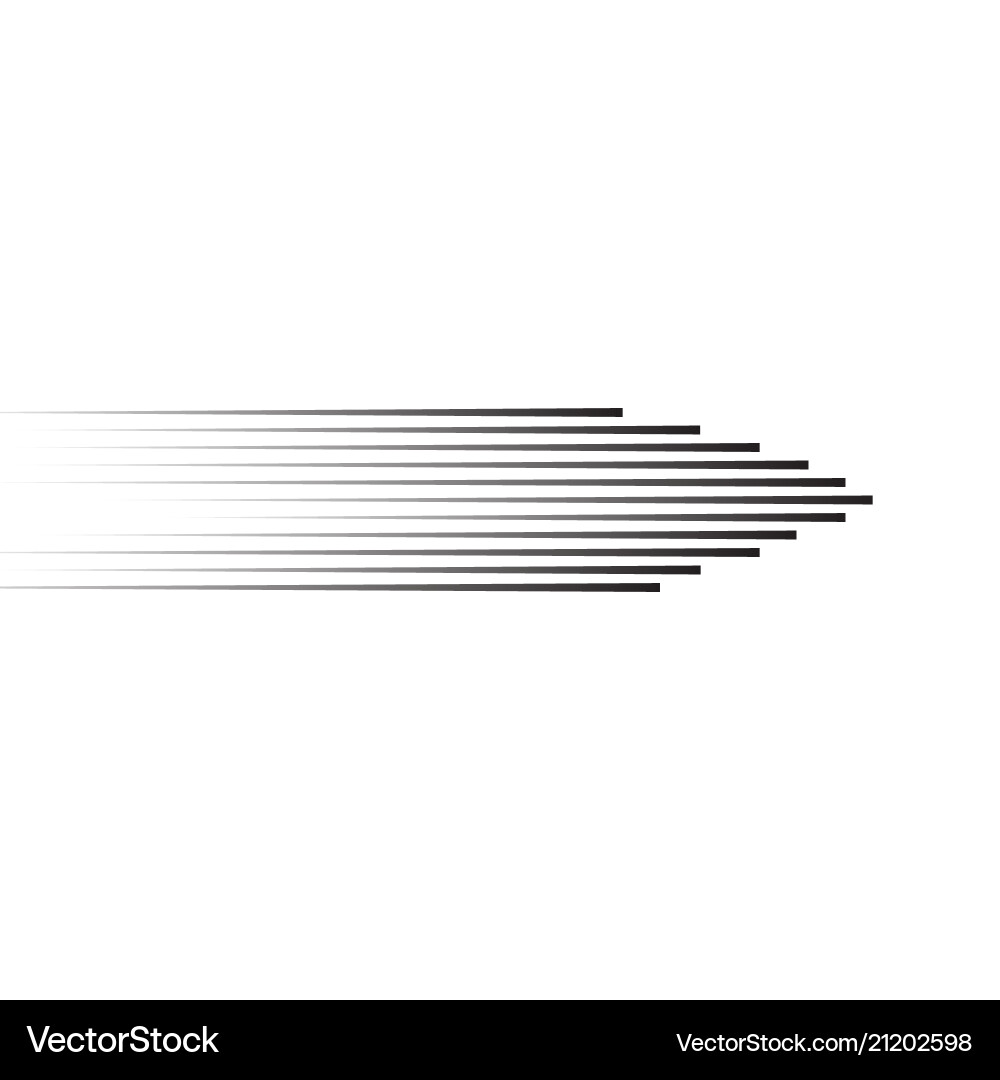 Set speed lines isolated motion effect Set speed lines isolated motion effect vector image