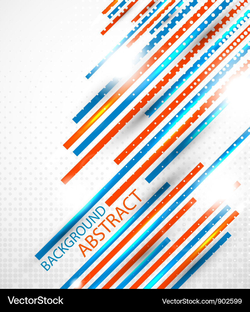 Dynamic Straight Line Background Vector Image