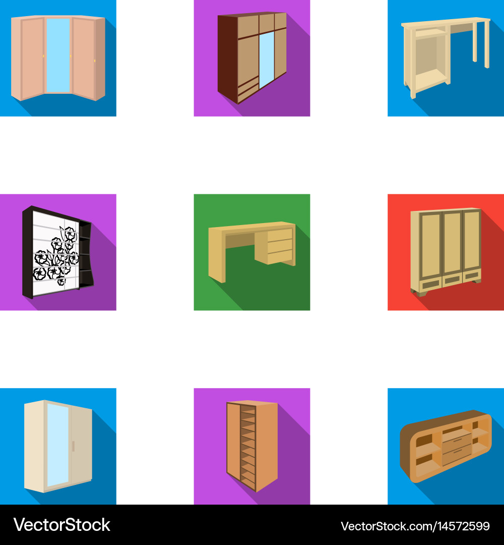 Set of images on the theme sleep and rest vector image