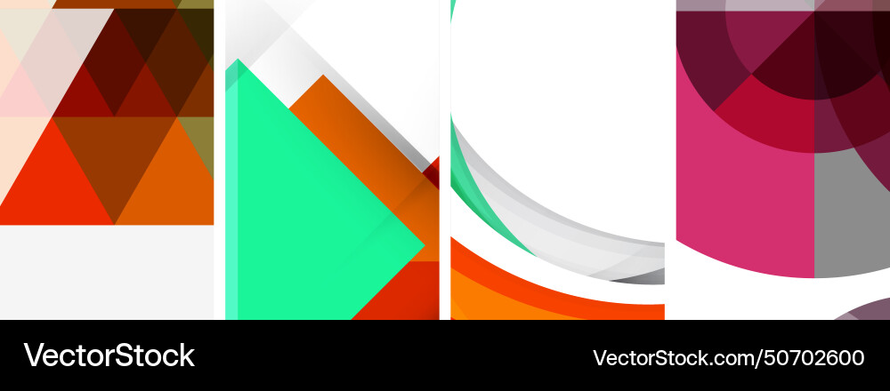 Minimal geometric abstract background with circles Minimal geometric abstract background with circles Vector Image