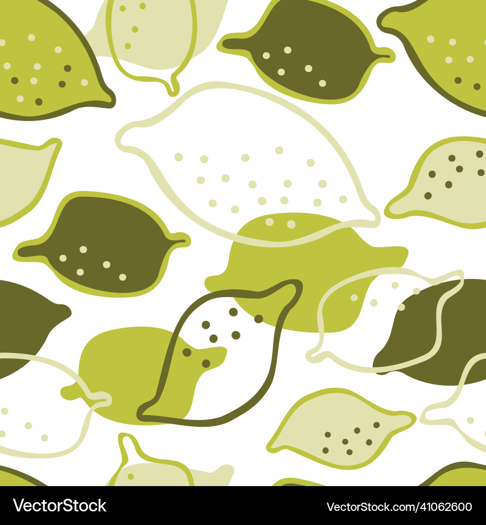 Modern seamless design pattern with citrus Modern seamless design pattern with citrus Vector Image
