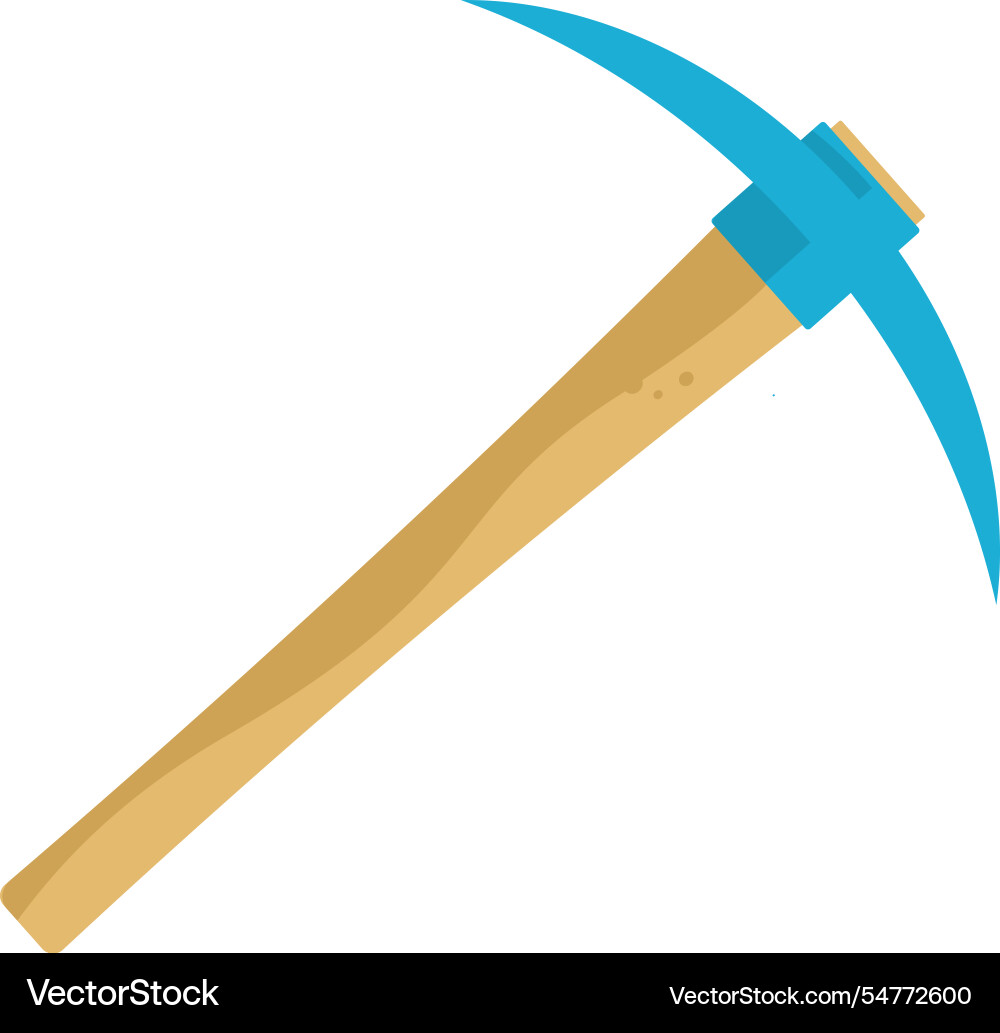 Pickaxe - simple icon Vector Image