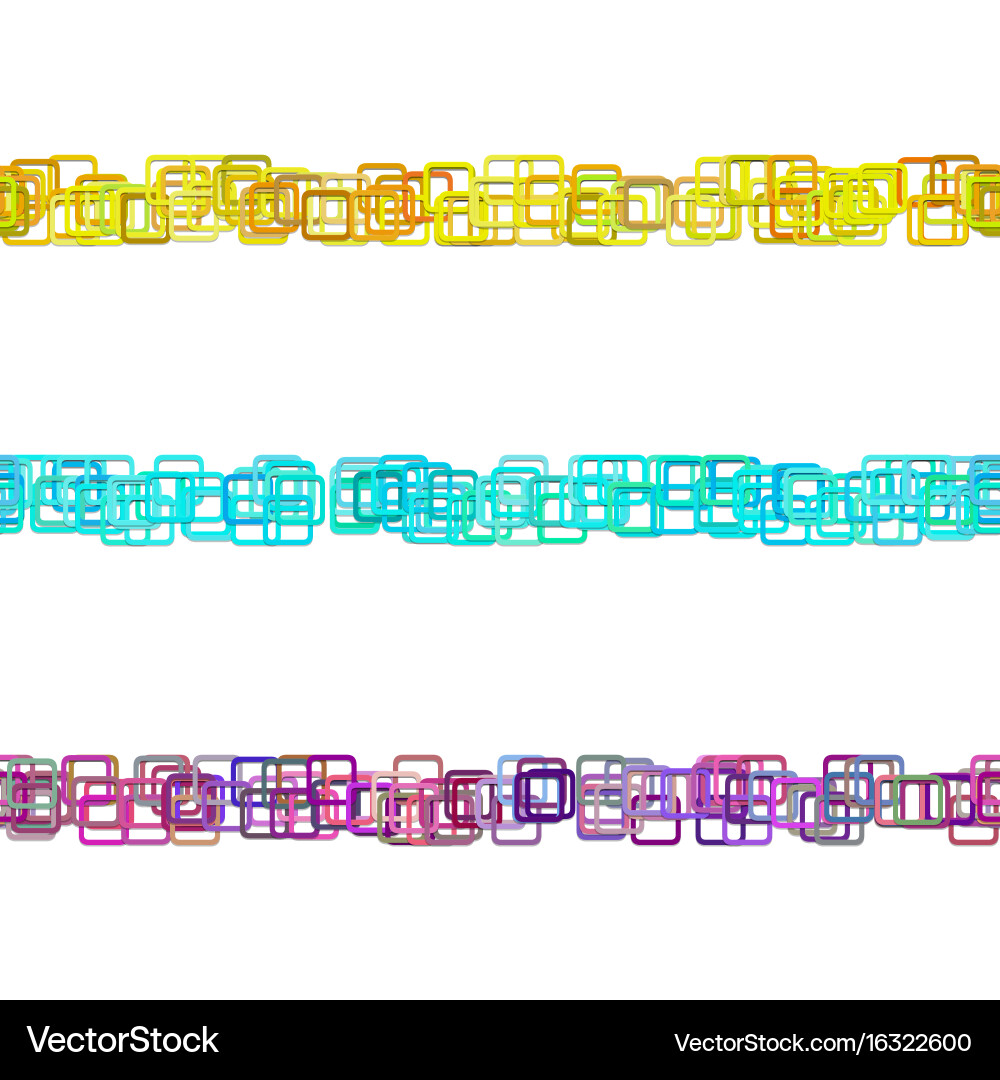 Repeatable abstract square pattern paragraph vector image