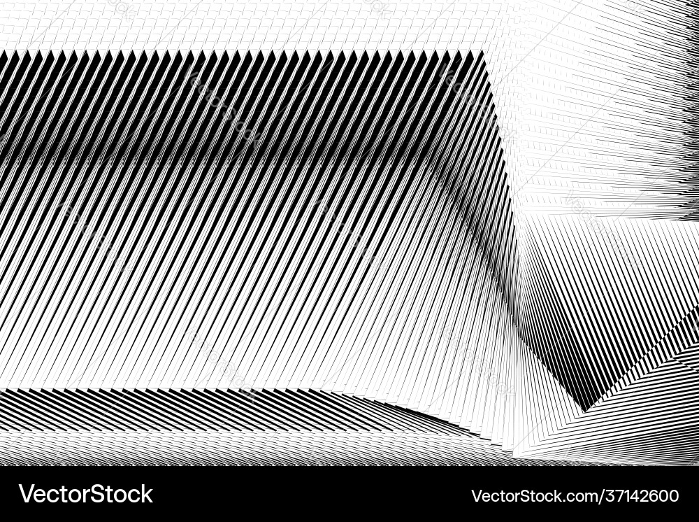 Rgb abstract halftone lines dynamic background Vector Image