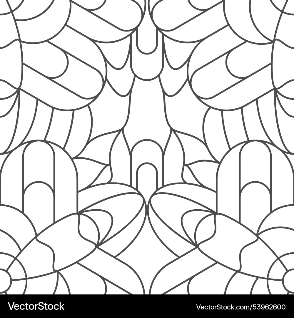 Seamless pattern the background of simple lines vector image