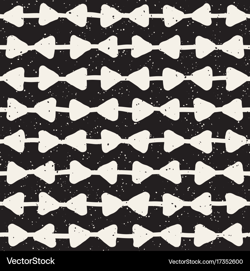 Seamless pattern with hand drawn lines abstract vector image
