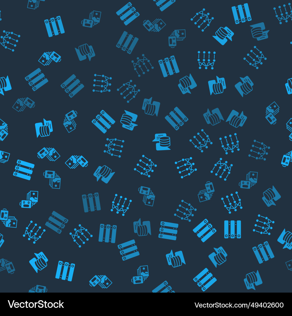 Set server data neural network and artificial Vector Image