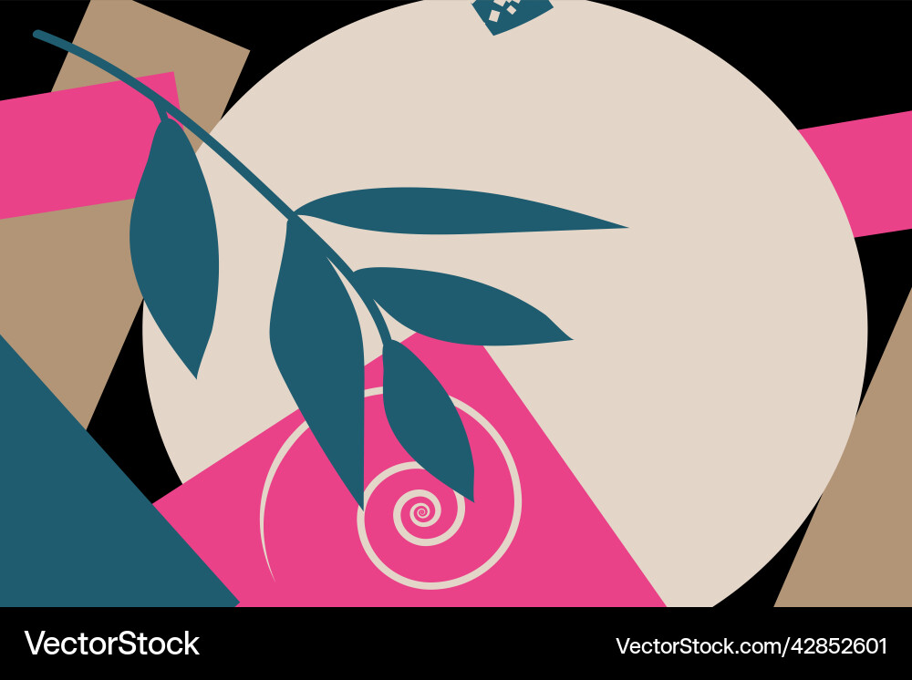 Abstract background withe various lines andfiguras Abstract background withe various lines andfiguras vector image