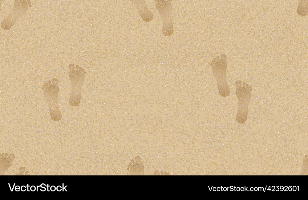 Seamless pattern texture background footprints Seamless pattern texture background footprints vector image