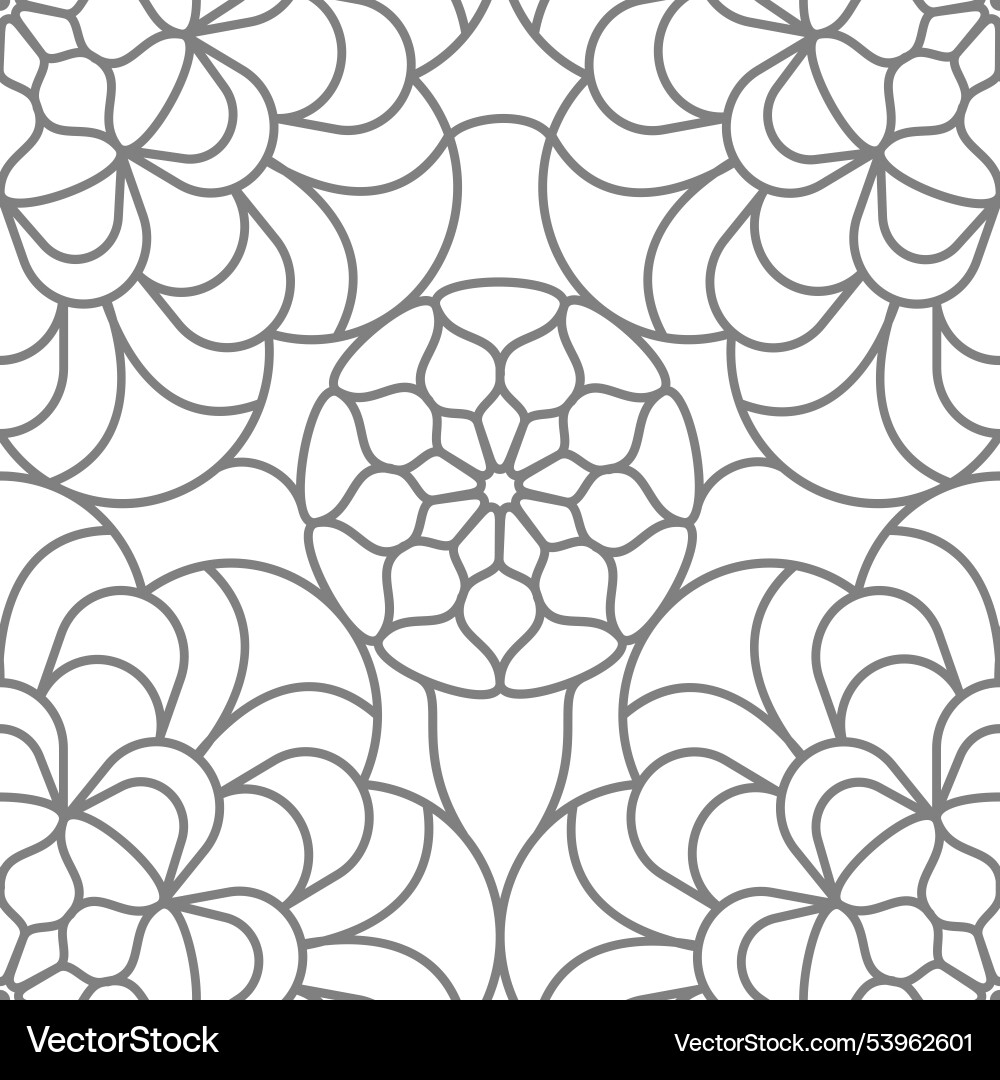 Seamless pattern the background of simple lines vector image