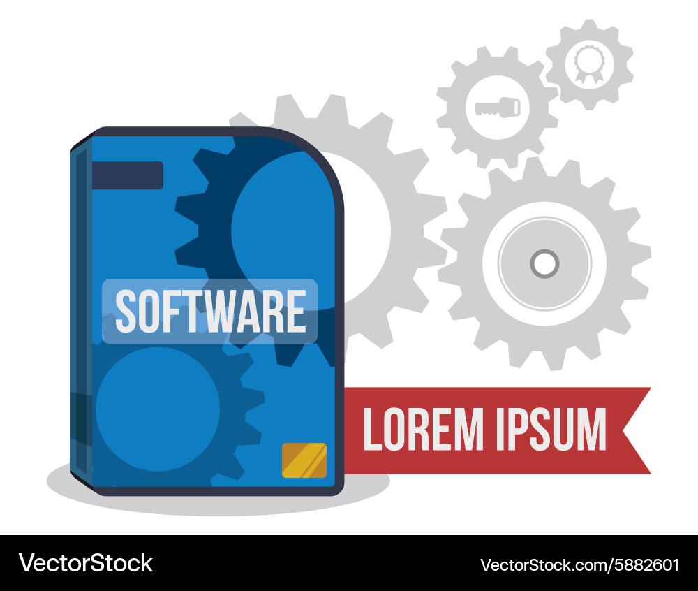 Software design Vector Image