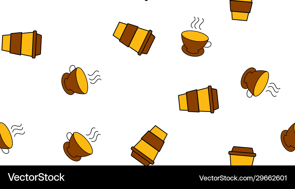 Texture seamless pattern from a set vector image