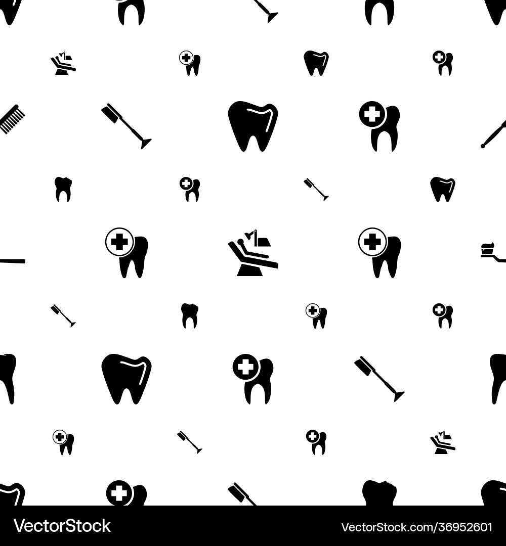 Zahnarzt-Symbole Muster nahtlos weiß Hintergrund Zahnarzt-Symbole Muster nahtlos weiß Hintergrund vektorbild