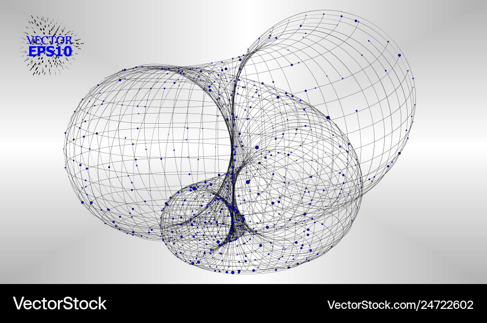 Abstract background with dots array and lines Abstract background with dots array and lines vector image