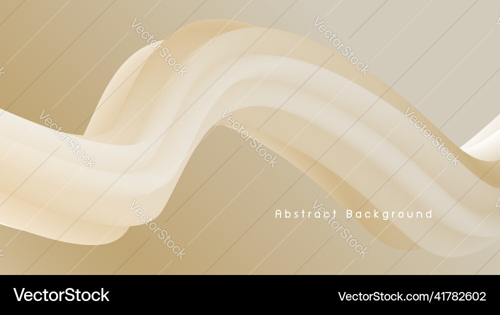 Abstract fluid background design minimal style 3d Vector Image