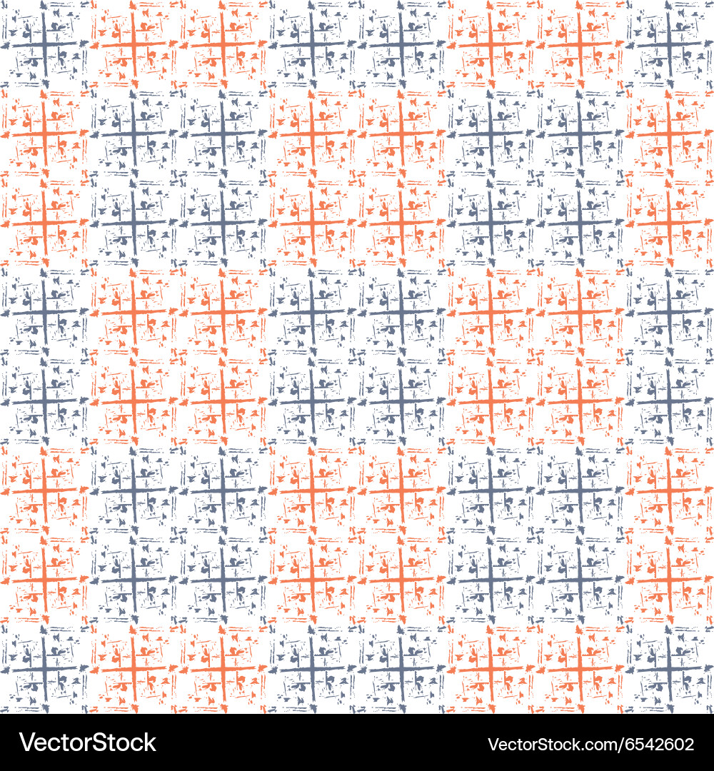 Abstraction from chaotic smears vector image