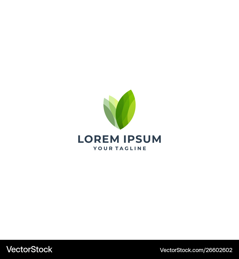 Tree design green color template Tree design green color template vector image