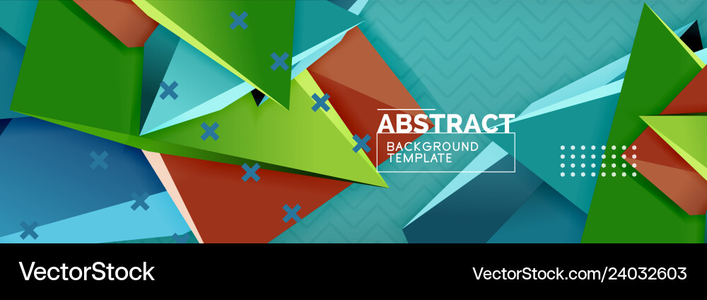 3d triangular shapes abstract background 3d triangular shapes abstract background vector image